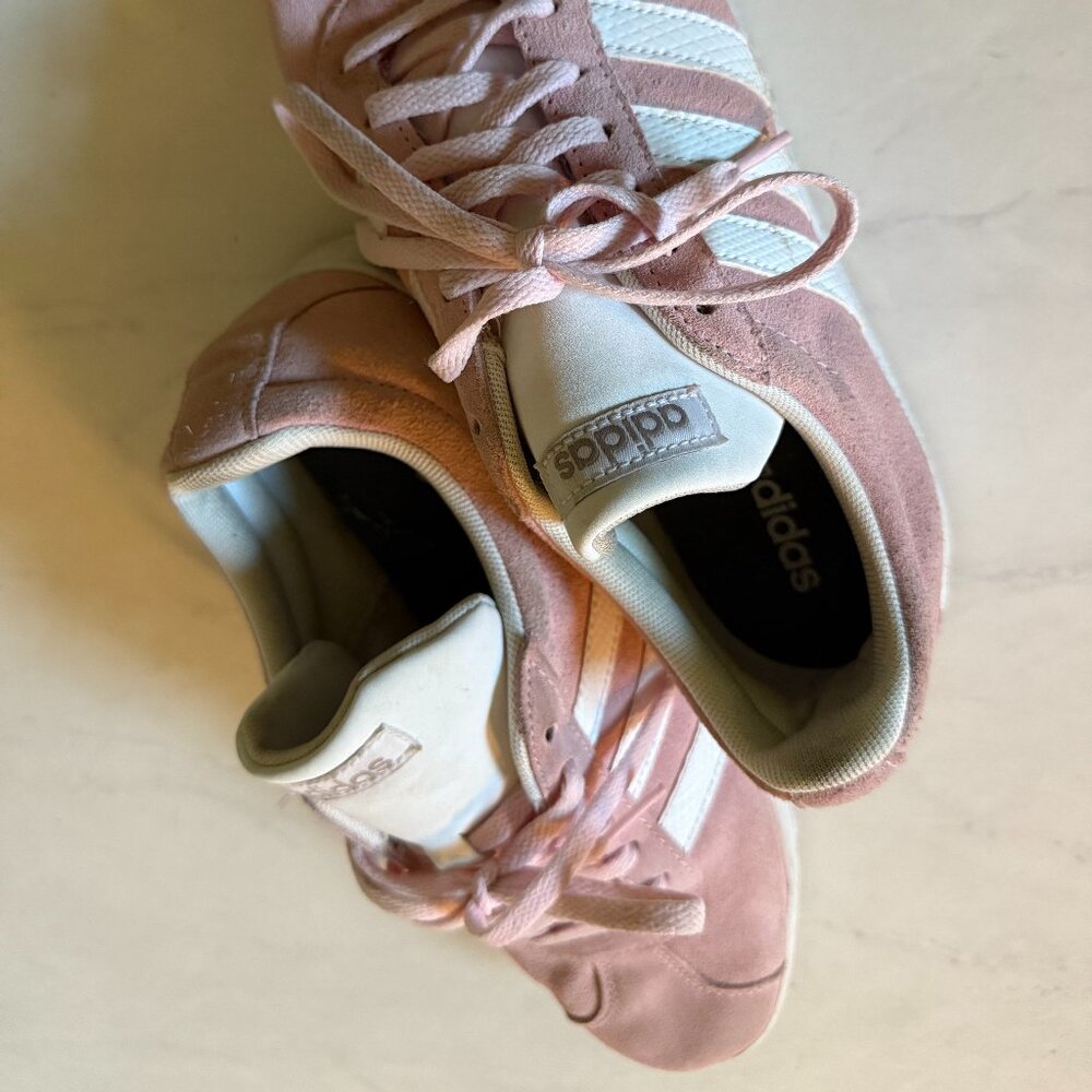 Adidas VL Court 3.0 Women’s Sneakers PINK– Size 9.5